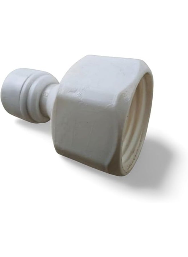White Plastic Pipe Connector, Plumbing Connector, Quick Filter Installation - Image 2